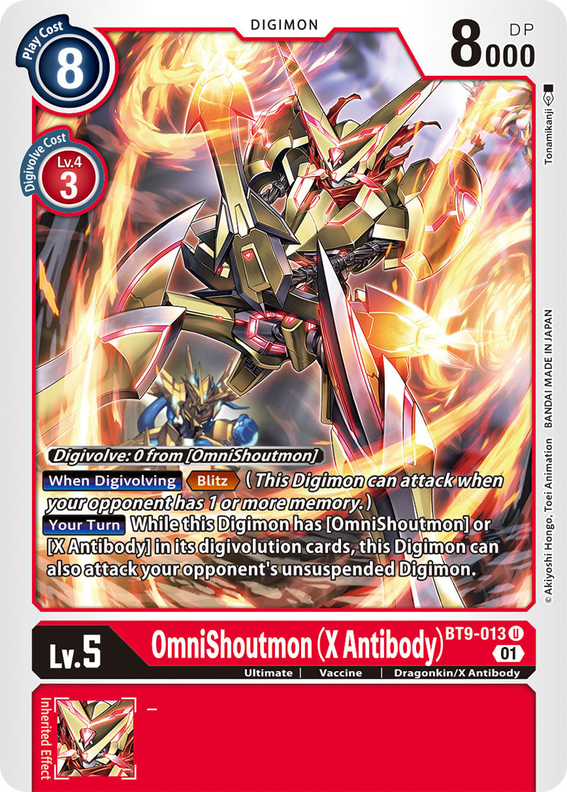 OmniShoutmon (X Antibody) BT9-013-Kantocards