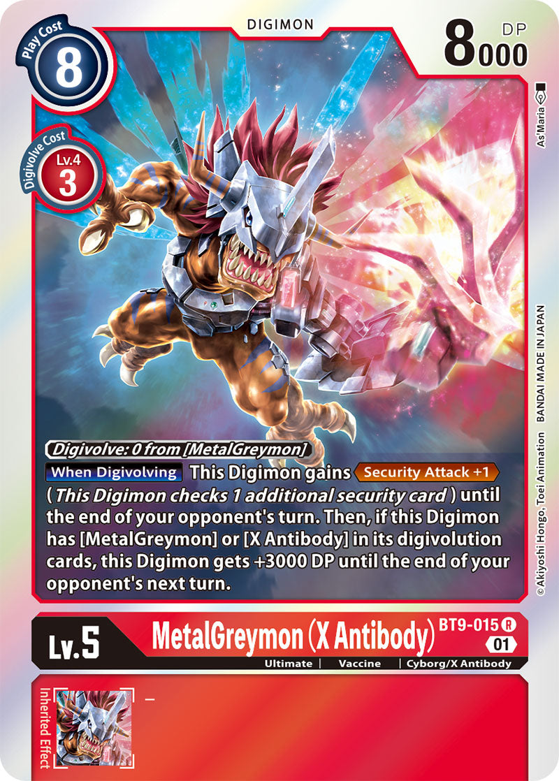 MetalGreymon (X Antibody) BT9-015-Kantocards