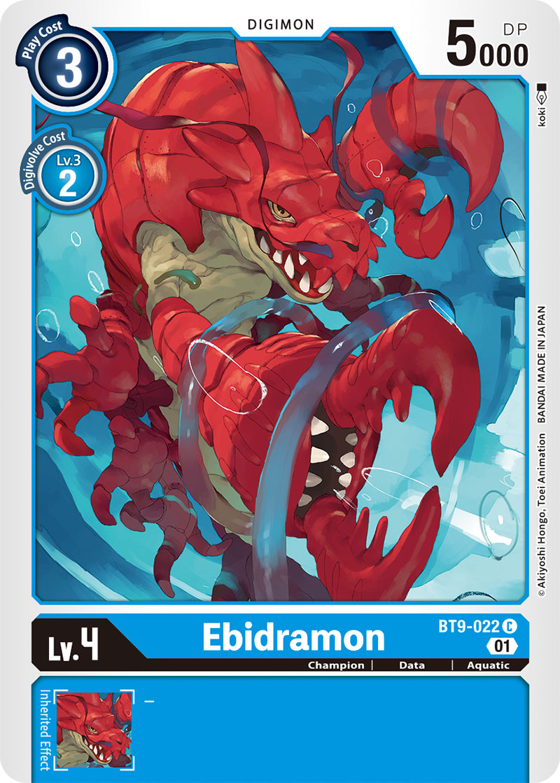 Ebidramon BT9-022-Kantocards