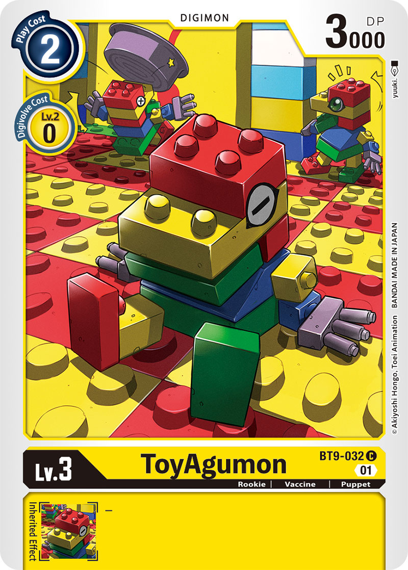 ToyAgumon BT9-032-Kantocards