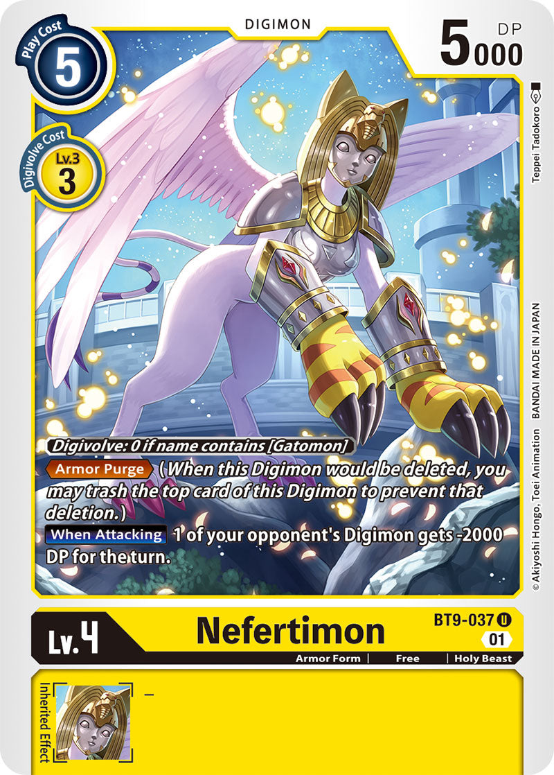 Nefertimon BT9-037-Kantocards