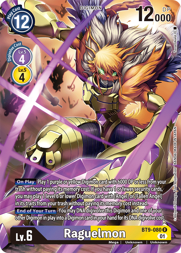 Raguelmon (Arte Alterno) BT9-080-Kantocards