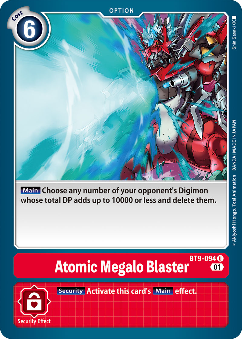 Atomic Megalo Blaster BT9-094-Kantocards