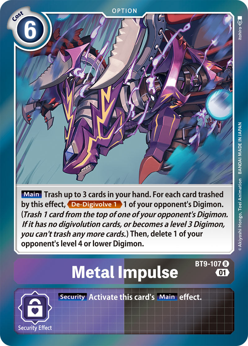 Metal Impulse BT9-107-Kantocards