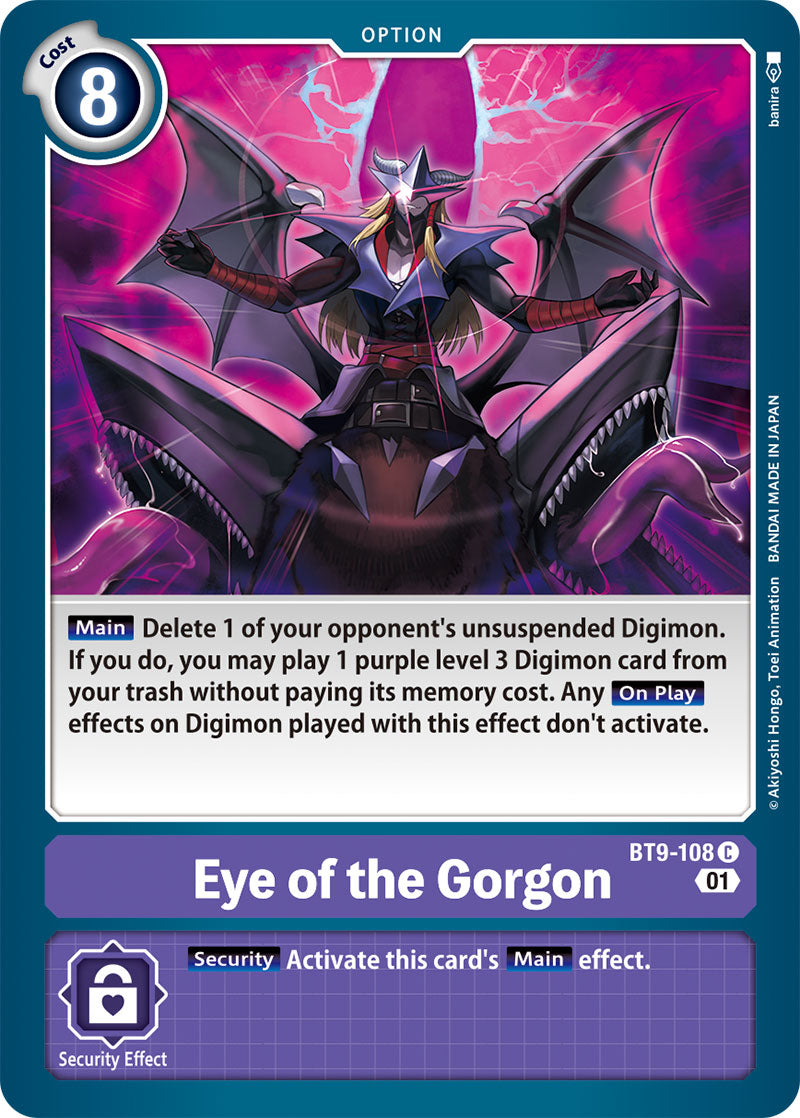 Eye of the Gorgon BT9-108-Kantocards