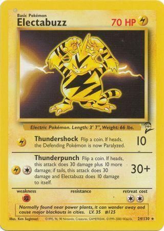 Electabuzz 24/130-Kantocards