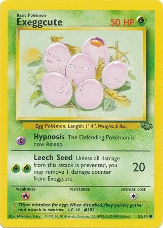 Exeggute 52/64-Kantocards