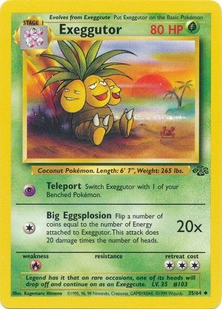 Exeggutor 35/64-Kantocards