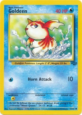 Goldeen 53/64-Kantocards