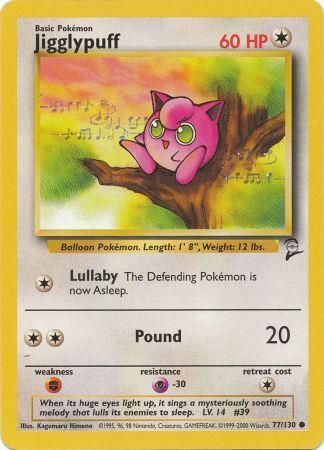 Jigglypuff 77/130-Kantocards