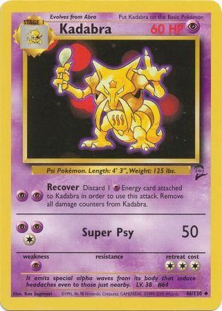 Kadabra 46/130-Kantocards