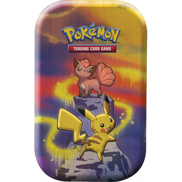 Mini tin Vulpix & Pikachu Kanto Powers - Español-Kantocards