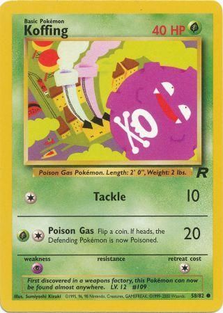 Koffing 58/82-Kantocards