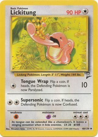 Lickitung 48/130-Kantocards