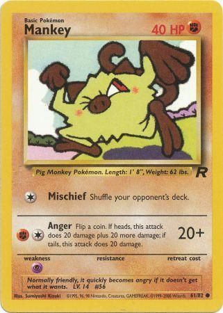 Mankey 61/82-Kantocards