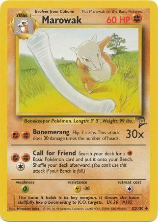 Marowak 52/130-Kantocards