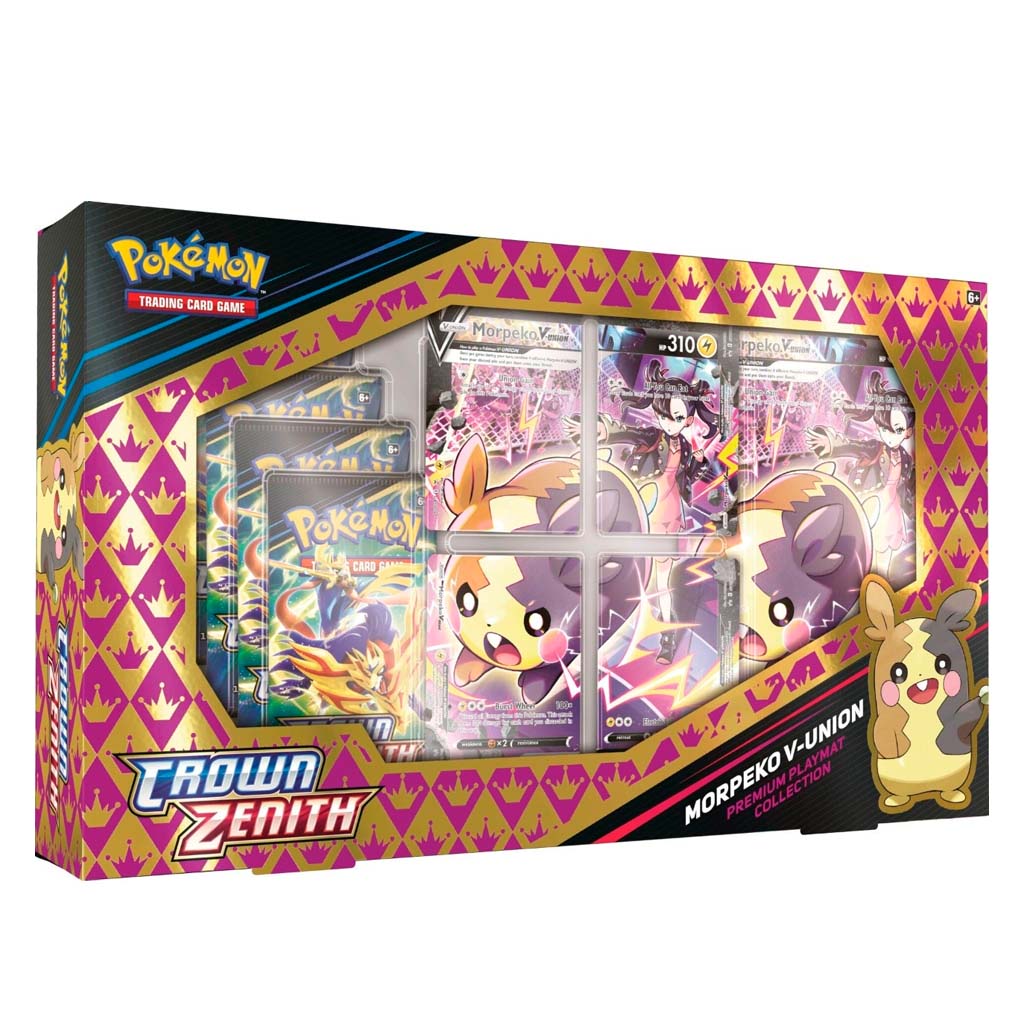 Morpeko V Union Playmat Premium Collection Crown Zenith - ESPAÑOL