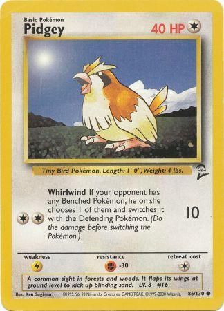 Pidgey 86/130-Kantocards