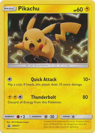 Pikachu promo español SM227-Kantocards