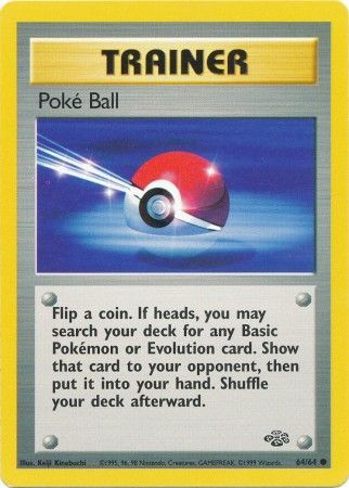 Pokeball 64/64-Kantocards