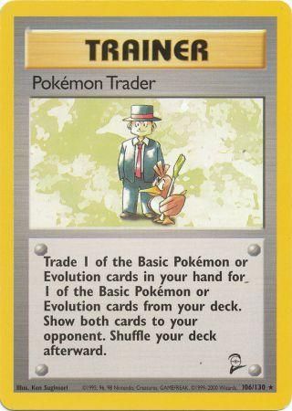 Pokemon Trader 106/130-Kantocards