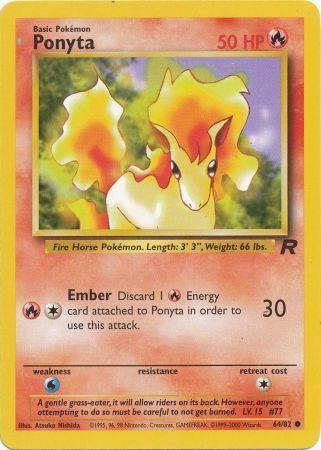 Ponyta 64/82-Kantocards