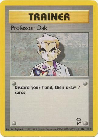 Professor Oak 116/130-Kantocards
