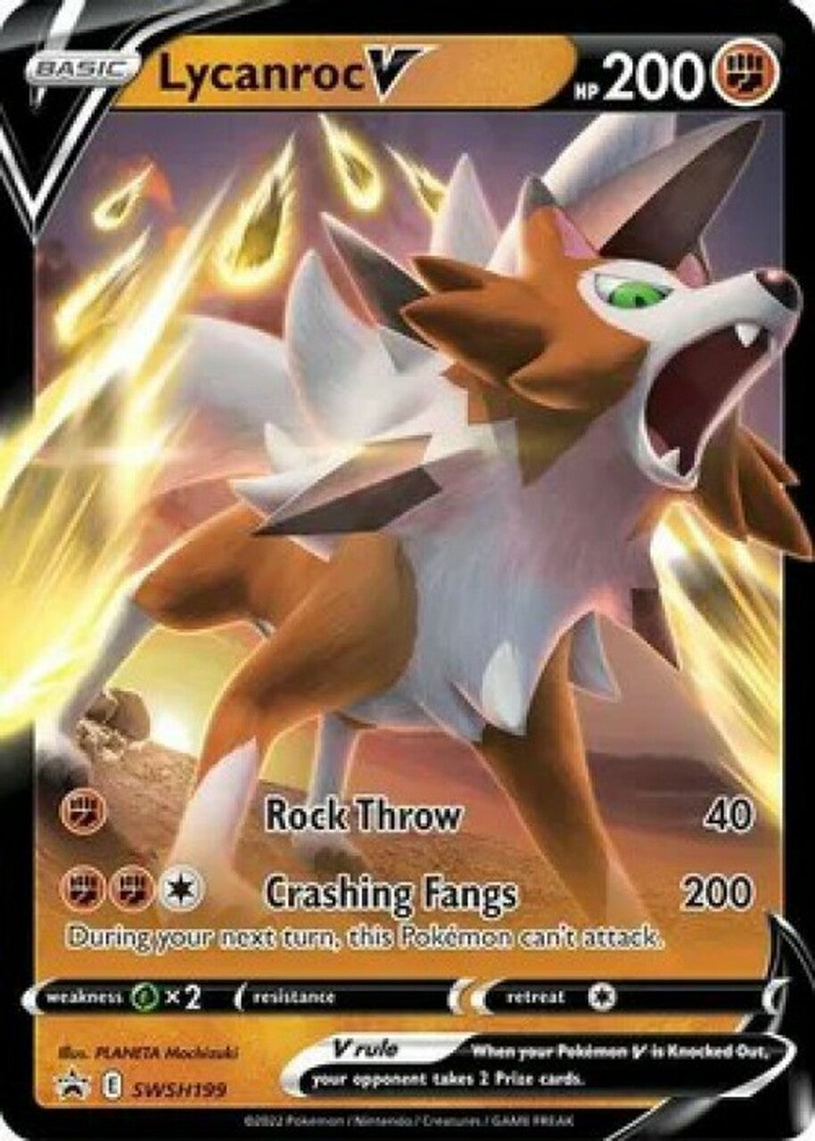 Lycanroc V SWSH199-Kantocards