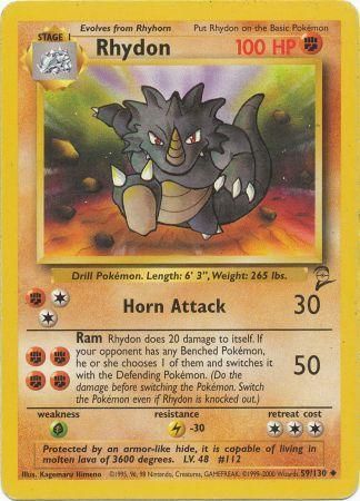 Rhydon 59/130-Kantocards