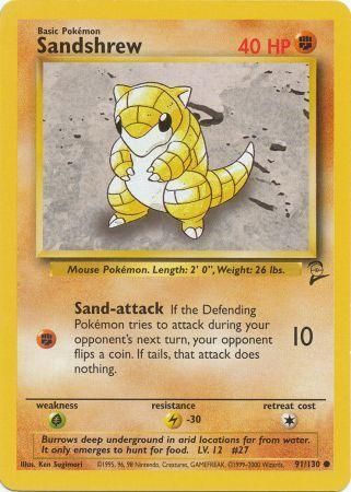 Sandshrew 91/130-Kantocards