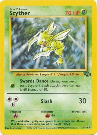 Scyther 26/64-Kantocards