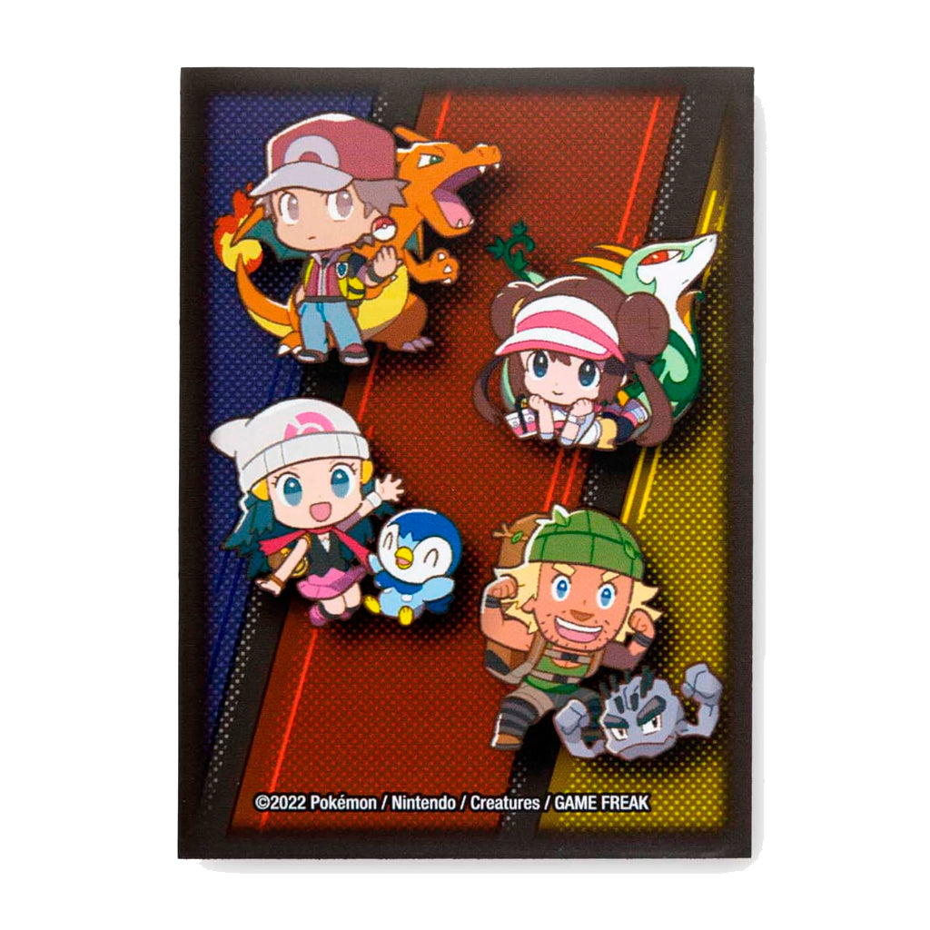 Micas Pokémon Trainers (65 Sleeves)-Kantocards