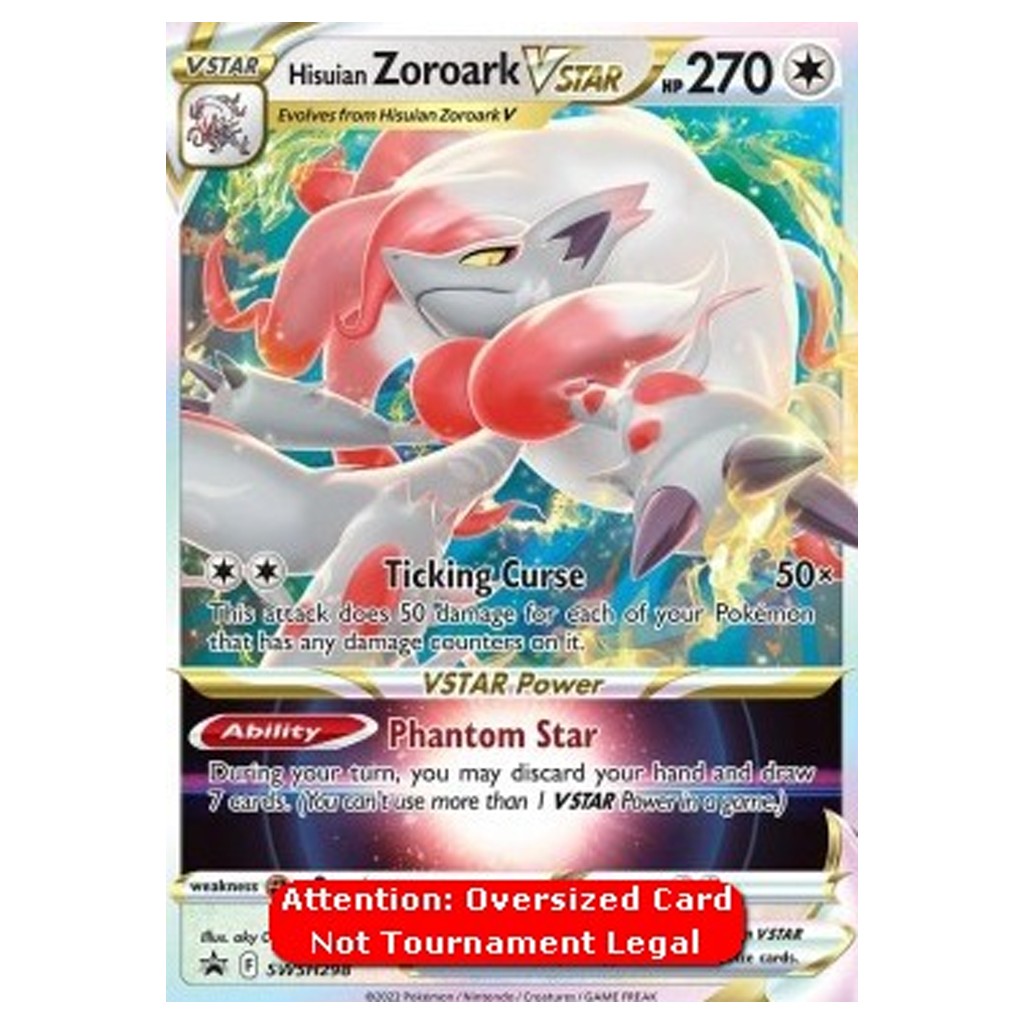Zoroark VSTAR SWSH298 Jumbo-Kantocards