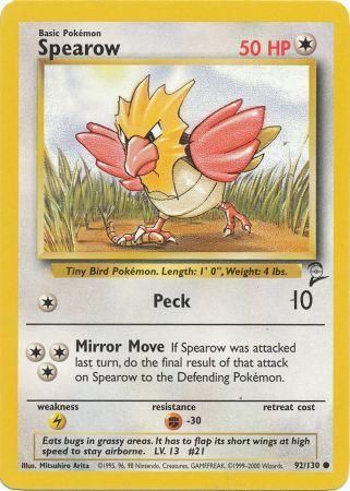 Spearow 92/130-Kantocards