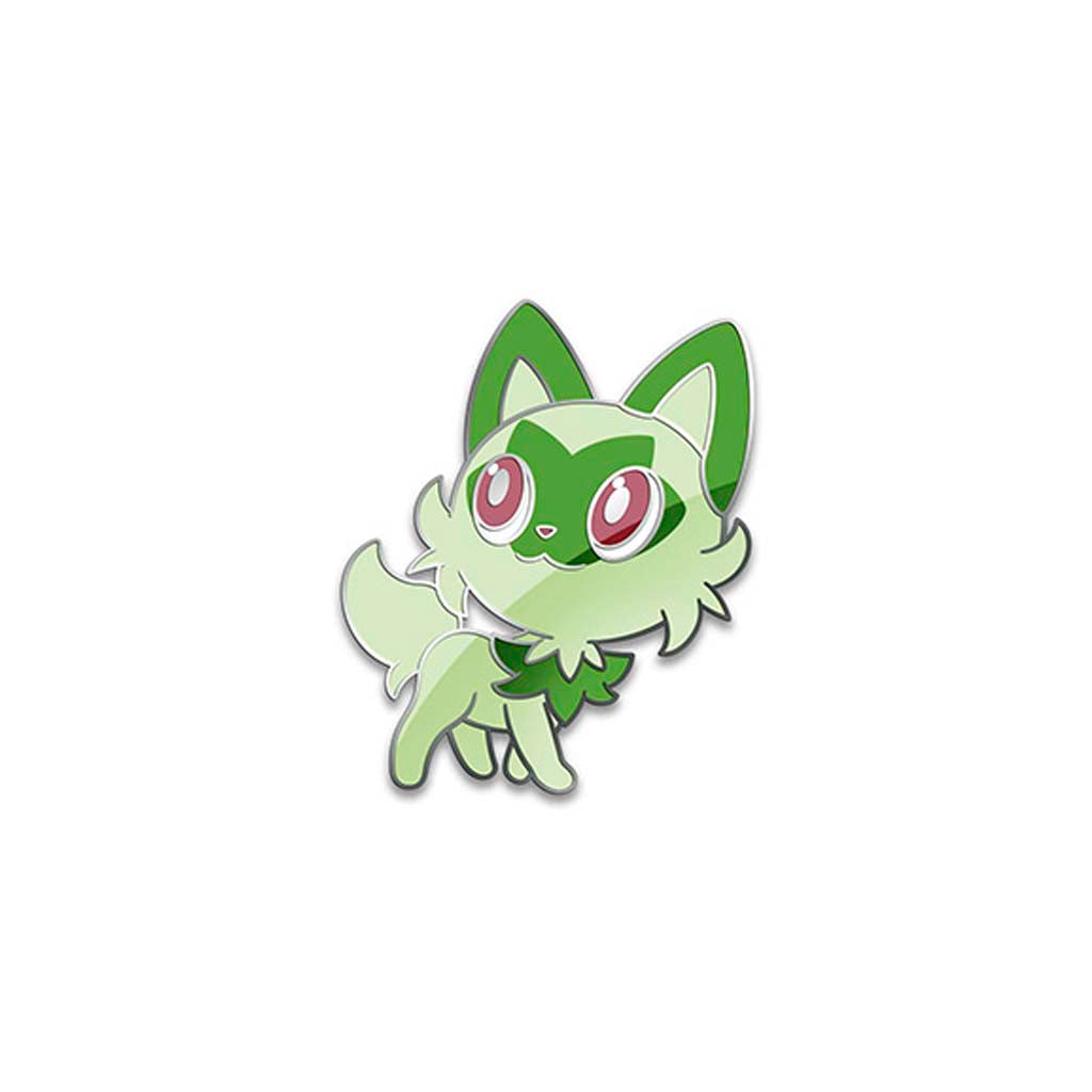 Sprigatito Pin Paldea-Kantocards