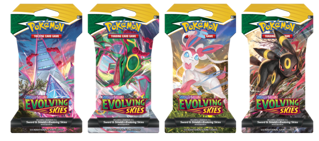 Cielos Evolutivos Sleeved Booster (Español)-Kantocards