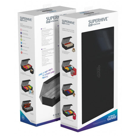 Superhive Deck Box 550+ XenoSkin Negra-Kantocards