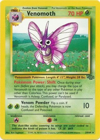 Venomoth 29/64-Kantocards
