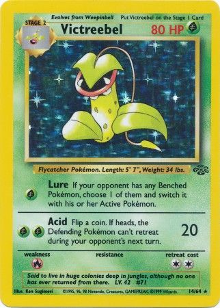 Victreebel 14/64 - Holo-Kantocards