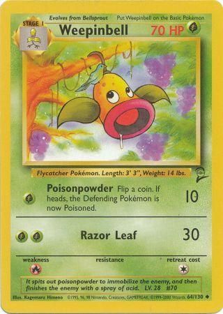 Weepinbell 64/130-Kantocards