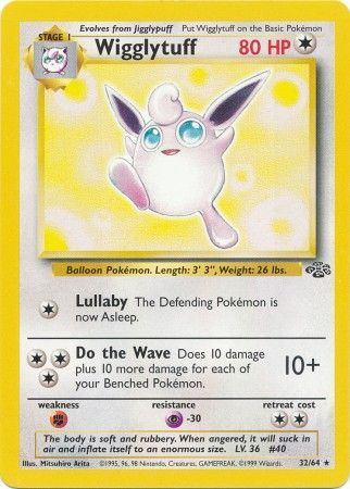 Wigglytuff 32/64-Kantocards