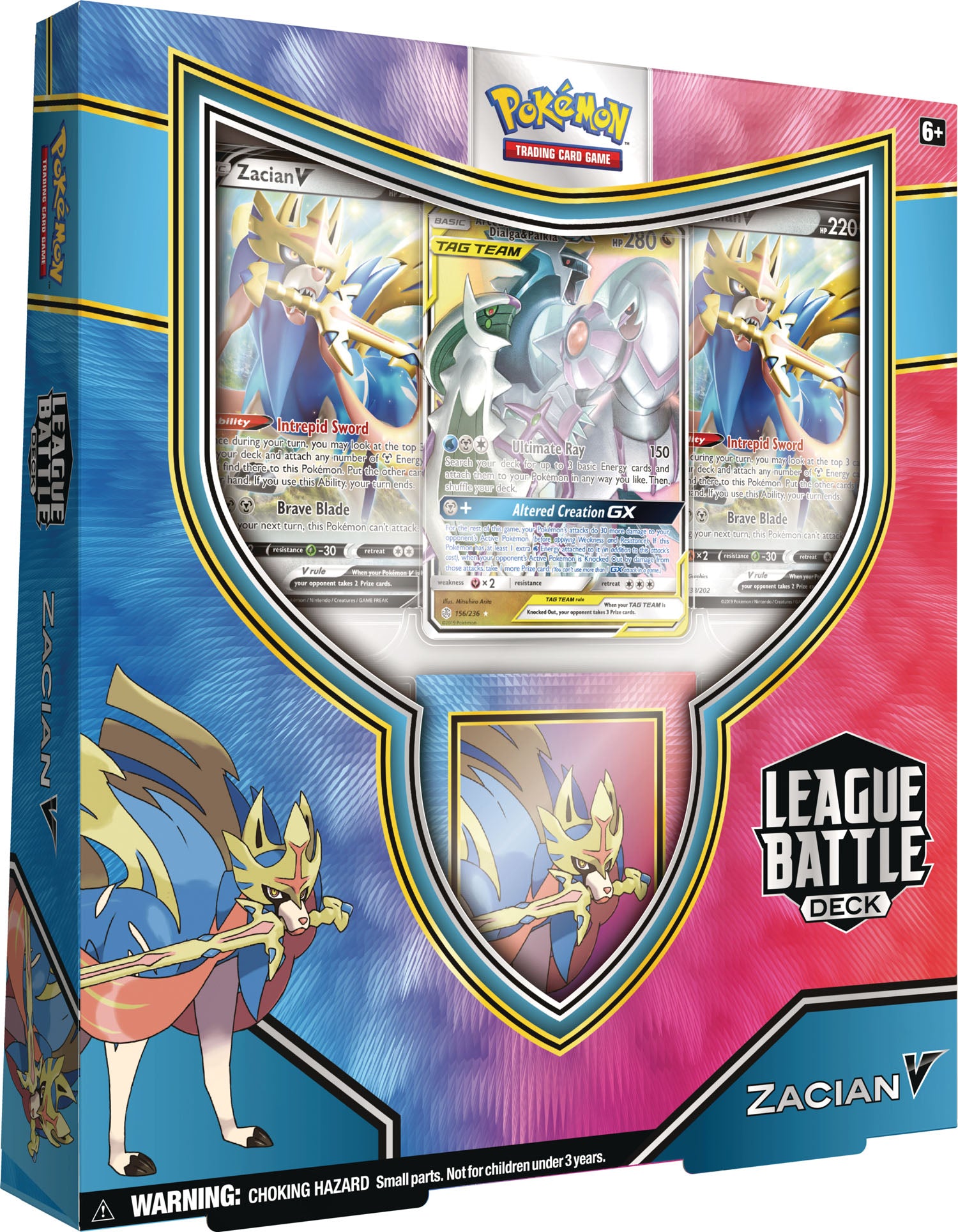 League Battle Deck Zacian V-Kantocards