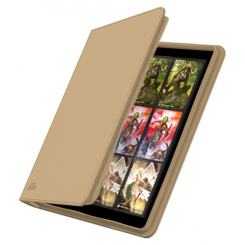 ZipFolio Carpeta de 24 Espacios (4 Por Línea) XenoSkin Beige-Kantocards