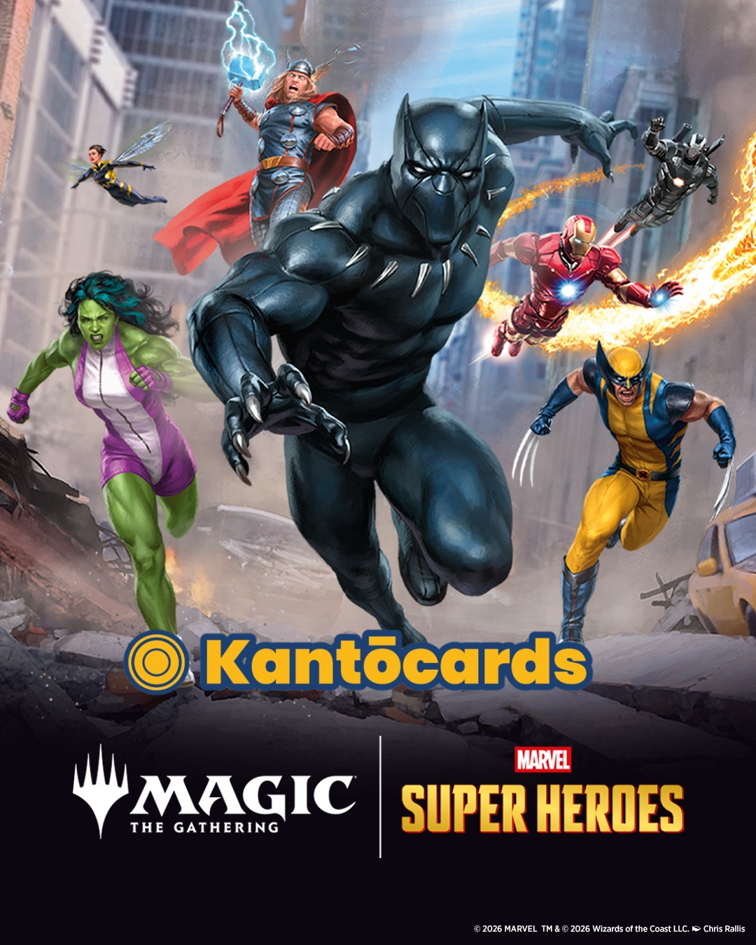 Línea de Productos Magic The Gathering: Marvel Super Heroes