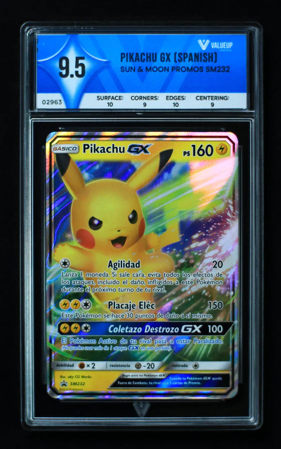 Pikachu Gx (Spa)  (VALUEUP) #02963  (Subasta)
