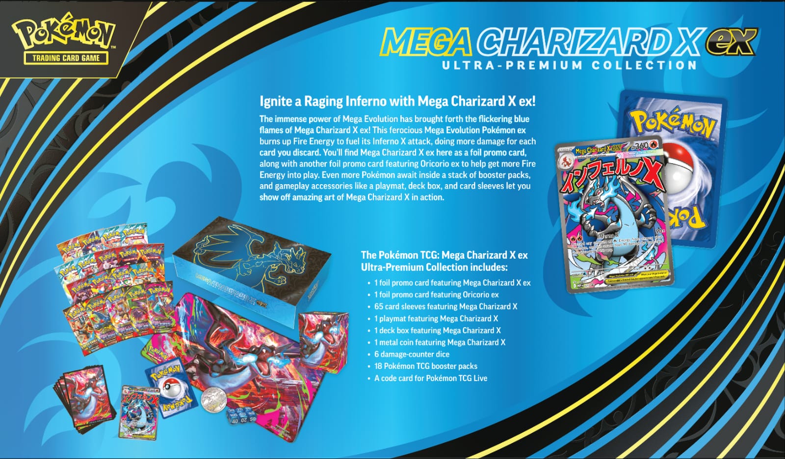 Mega Charizard X ex - Ultra Premium Collection
