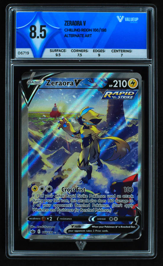Zeraora V (ValueUp) #06719 (Subasta)