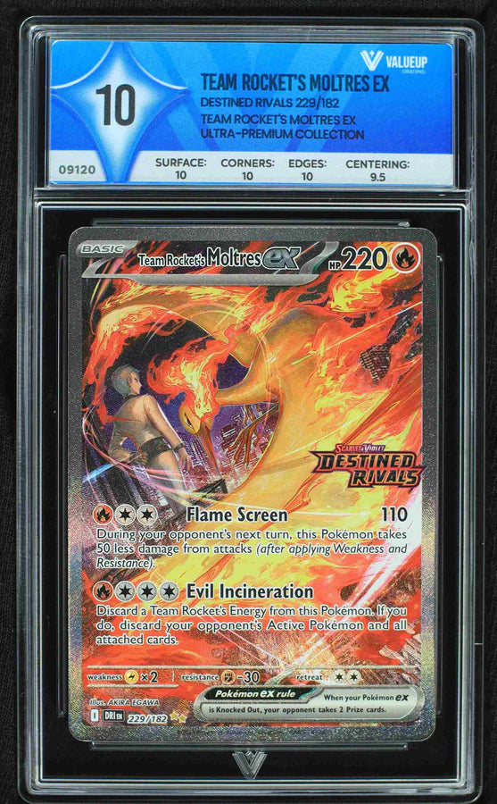 Team Rocket's Moltres ex (ValueUp) #09120 (Subasta)