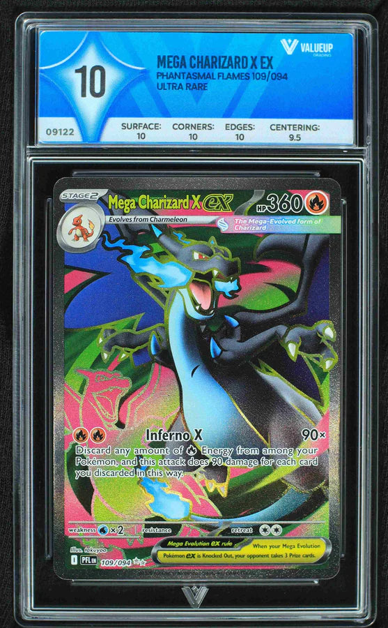 Mega Charizard ex (ValueUp) #09122 (Subasta)