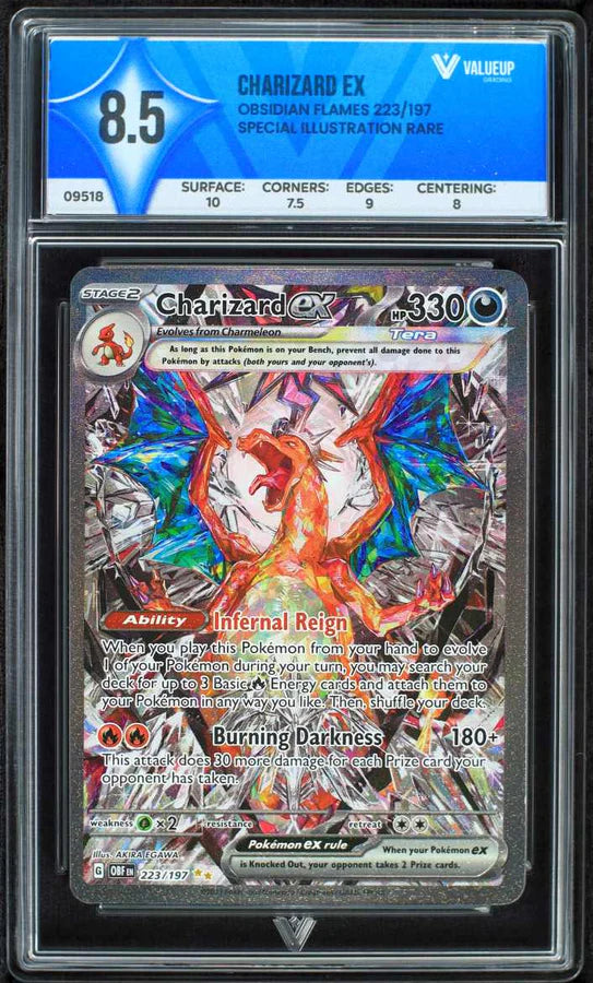 Charizard ex (ValueUp) #09518 (Subasta)